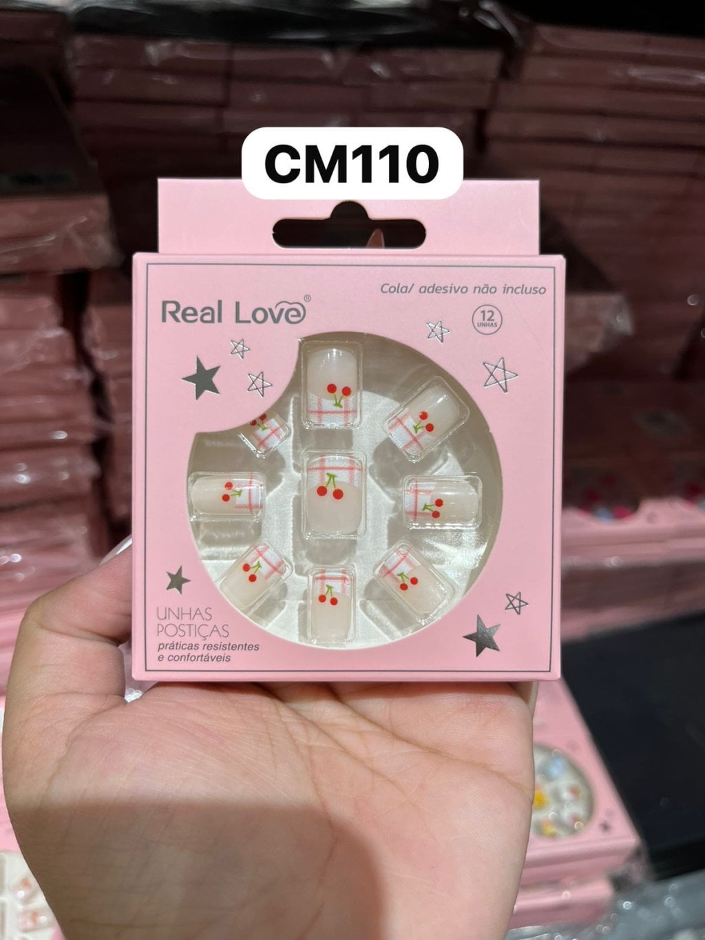 XUN230-CM110- Unha postiça infantil 