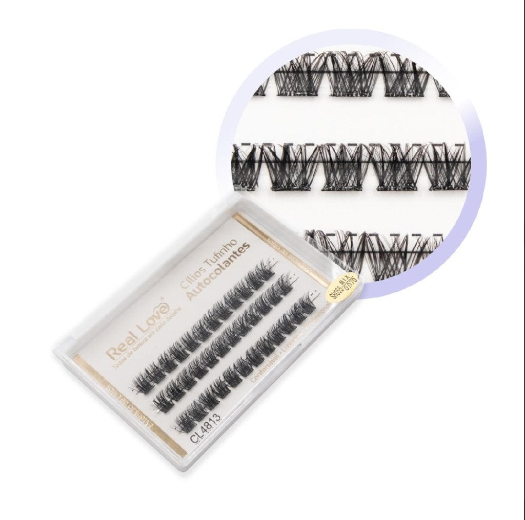 CL4813-SH080-CÍLIOS TUFINHO AUTOCOLANTES
