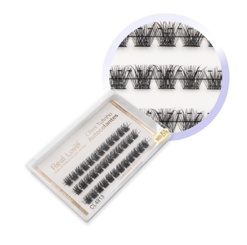 CL4813-SH085-CÍLIOS TUFINHO AUTOCOLANTES