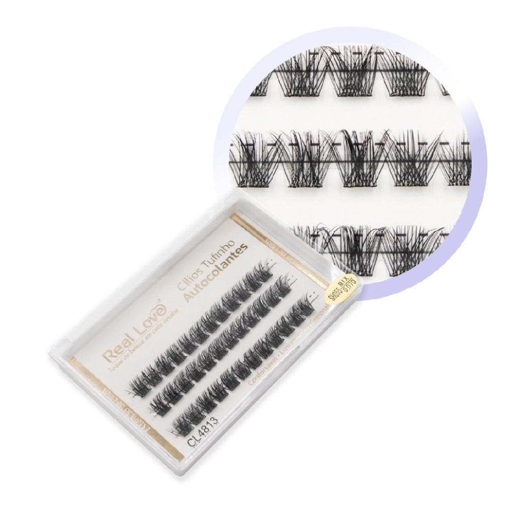 CL4813-TL102-CÍLIOS TUFINHO AUTOCOLANTES