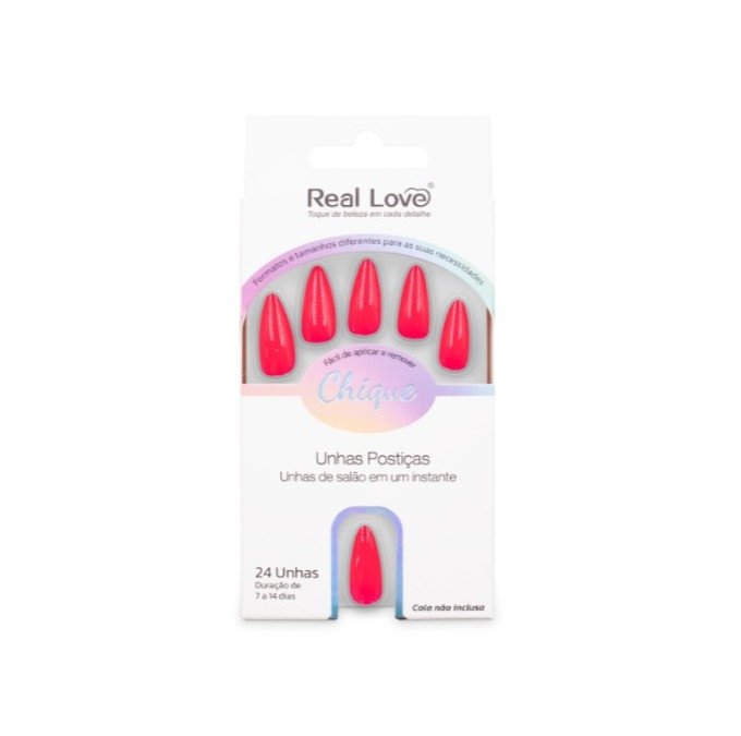 XUN255 - E91 - Unha Postiça Amendoada 