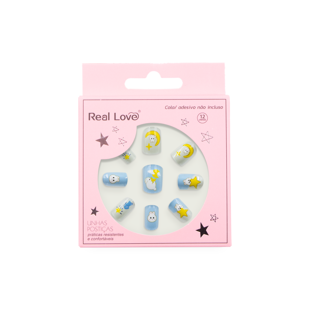 XUN230-CM108- Unha postiça infantil 