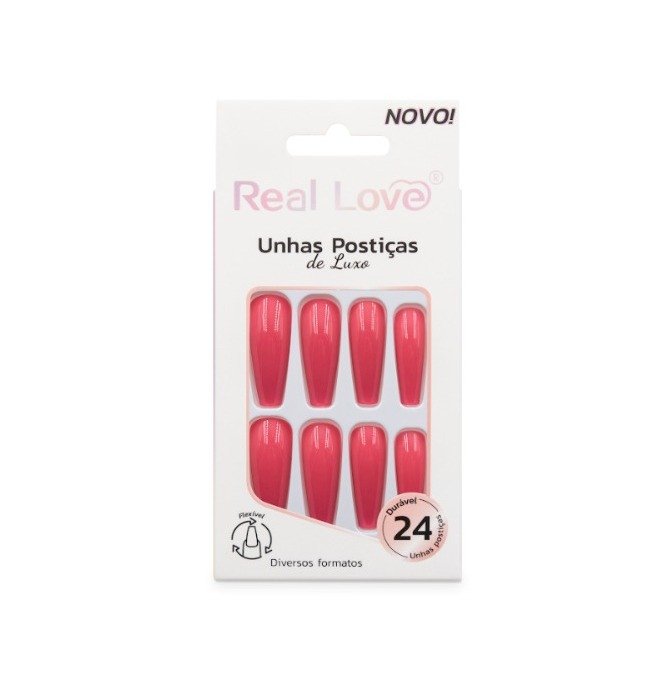 UN48D -YS55- Unha Postiça Decorada Bailarina 