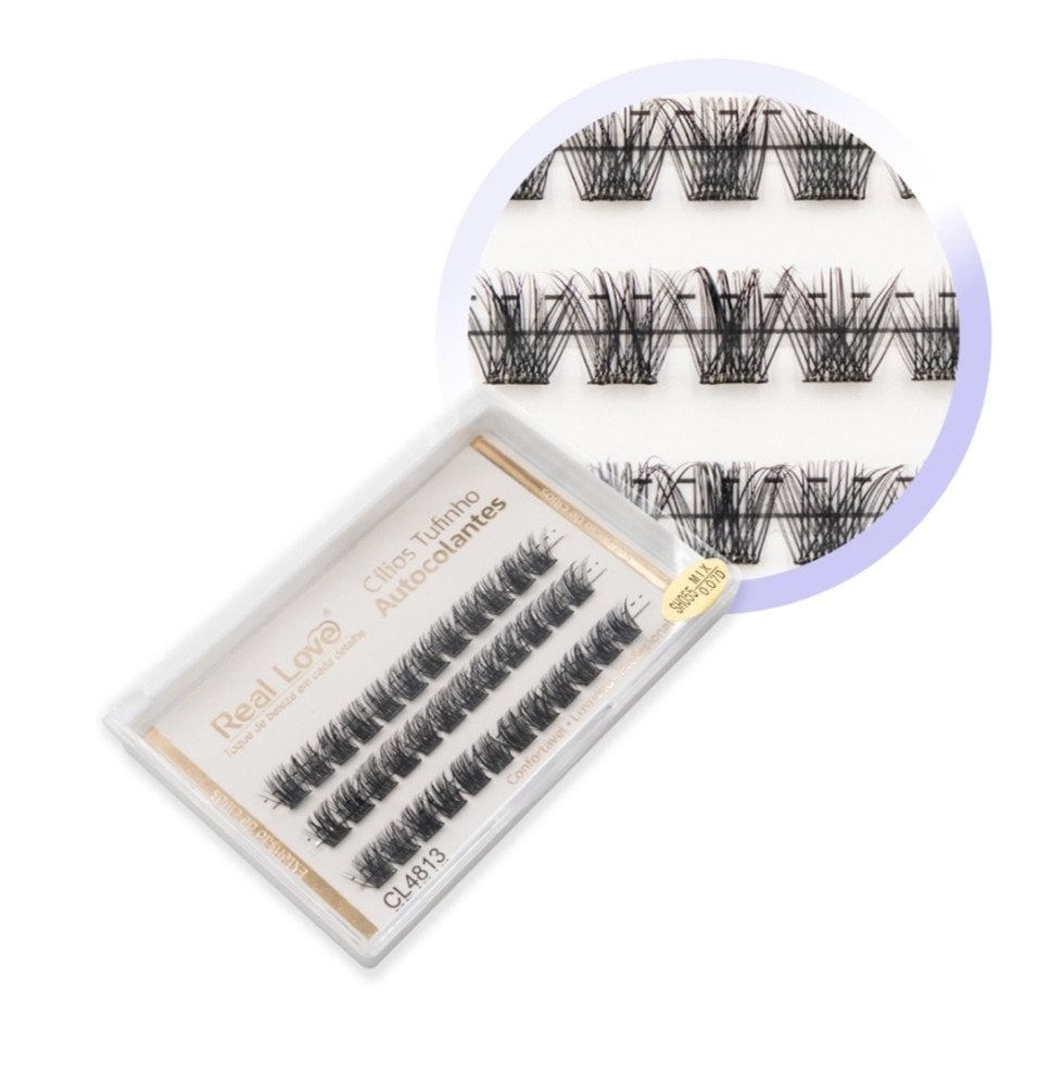 CL4813 - TL102 - CÍLIOS TUFINHO AUTOCOLANTES