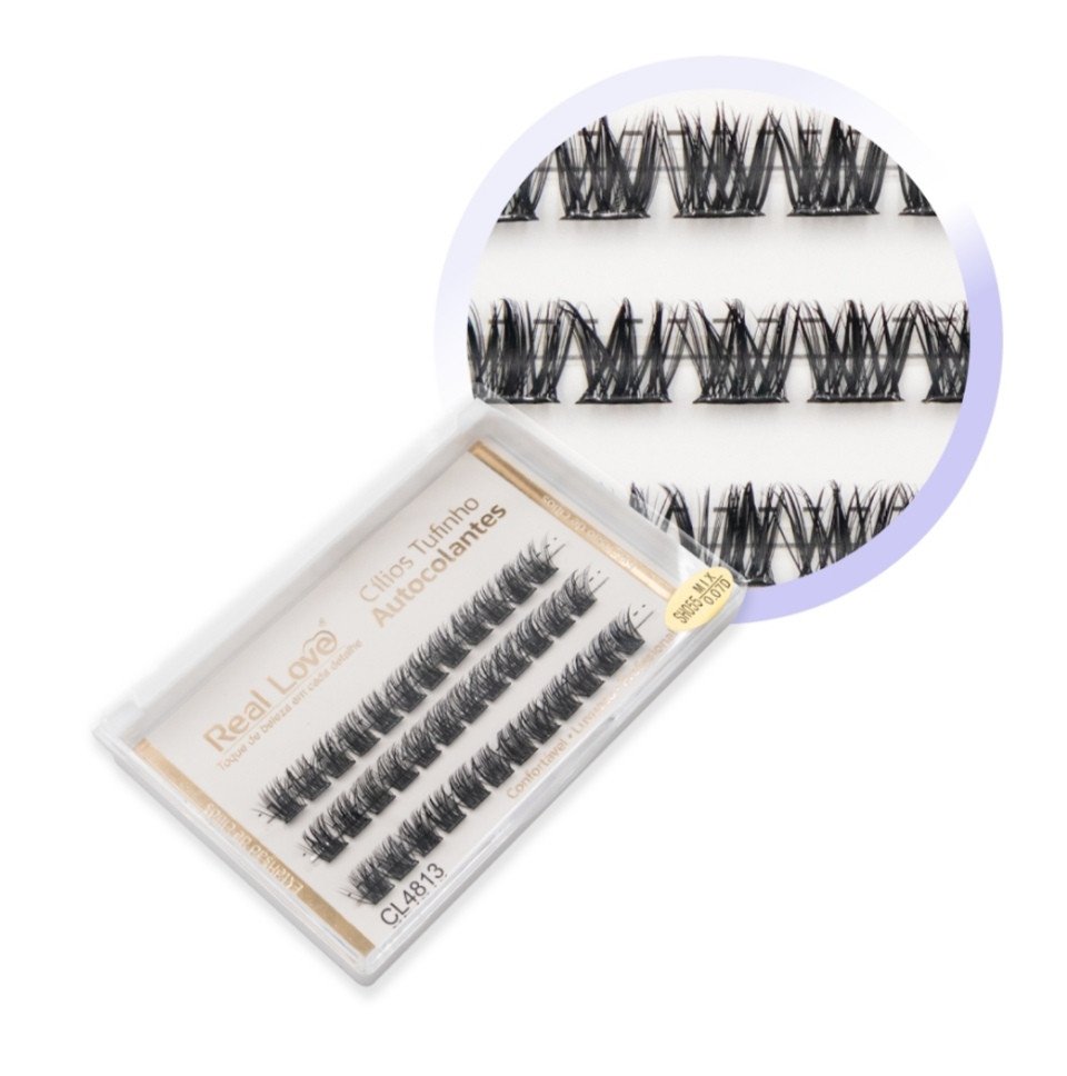 CL4813 - SH067- CÍLIOS TUFINHO AUTOCOLANTES