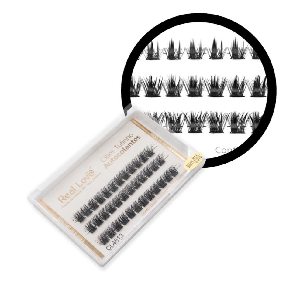 CL4813 - SH064- CÍLIOS TUFINHO AUTOCOLANTES