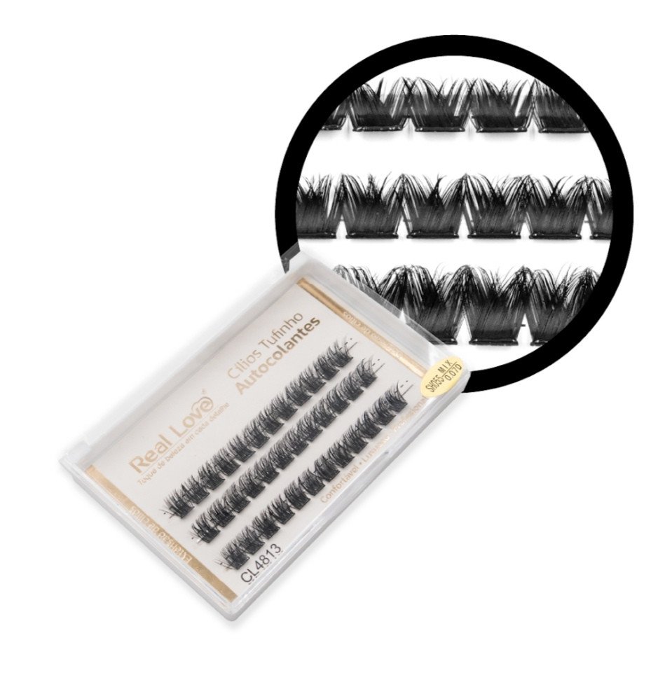 CL4813 - SH062 - CÍLIOS TUFINHO AUTOCOLANTES