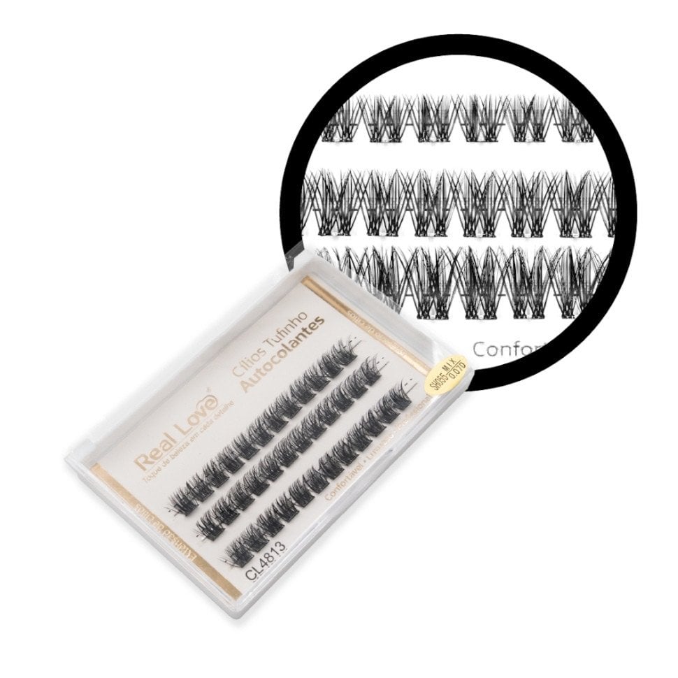 CL4813 - 2X30P - CÍLIOS TUFINHO AUTOCOLANTES