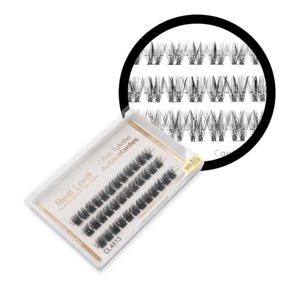 CL4813 - 2X20P - CÍLIOS TUFINHO AUTOCOLANTES