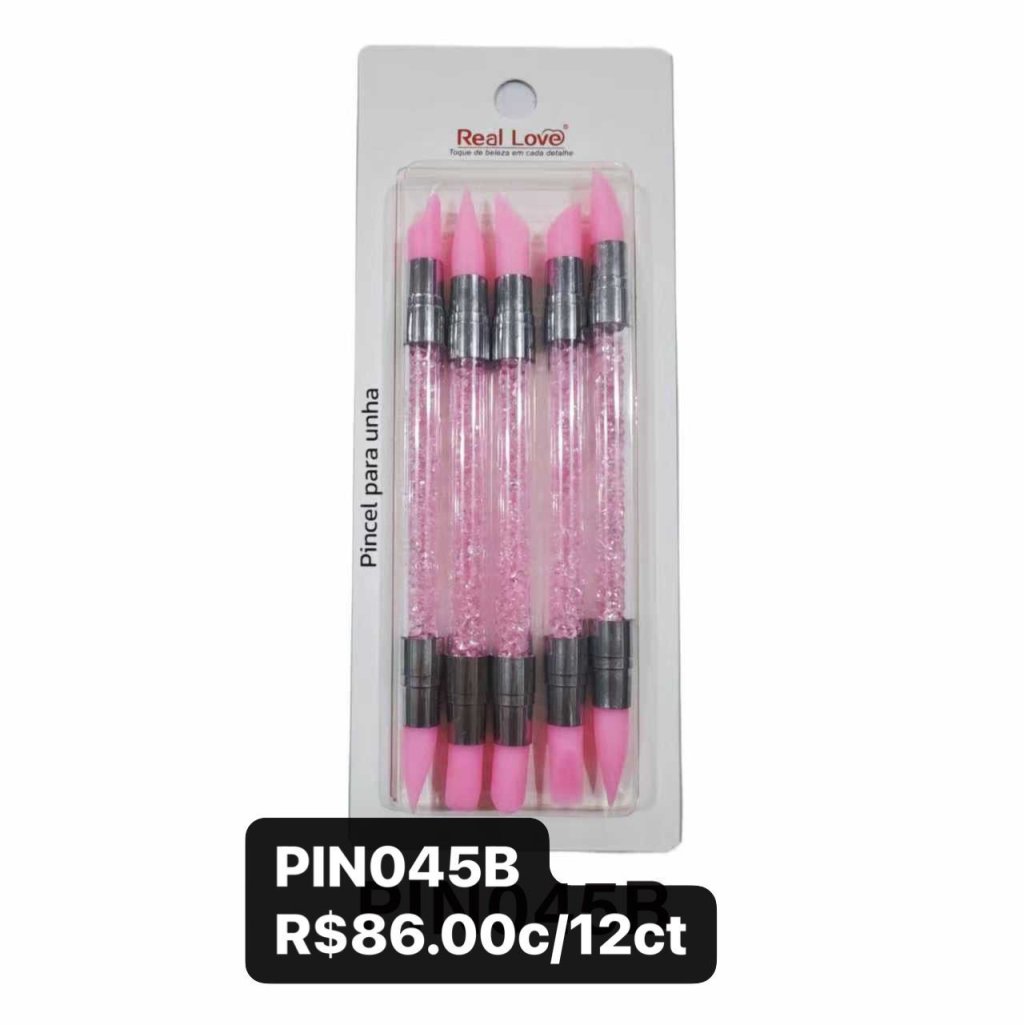 PIN045B- Pincel para modelagem de gel 