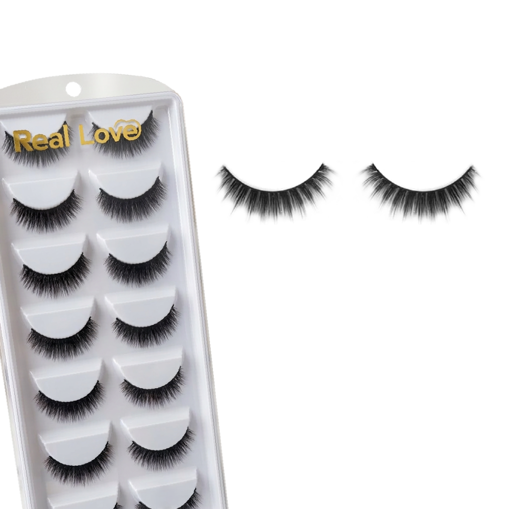 CL5055A - P180 - Cílios Postiços 7 Pares