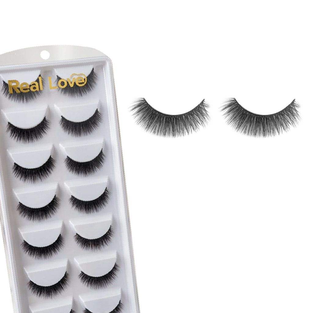 CL5055A - P128 - Cílios Postiços 7 Pares