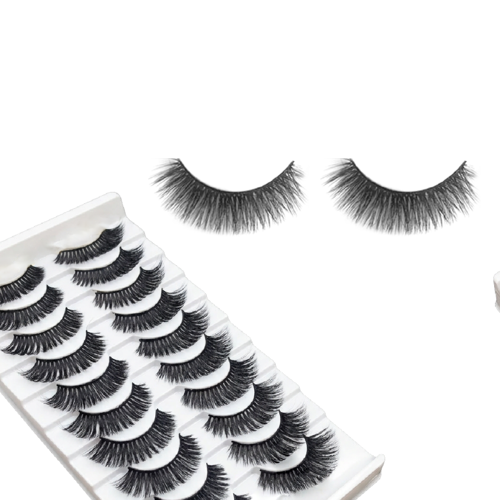 CL5052A - P128 - Cílios Postiços 10 Pares 