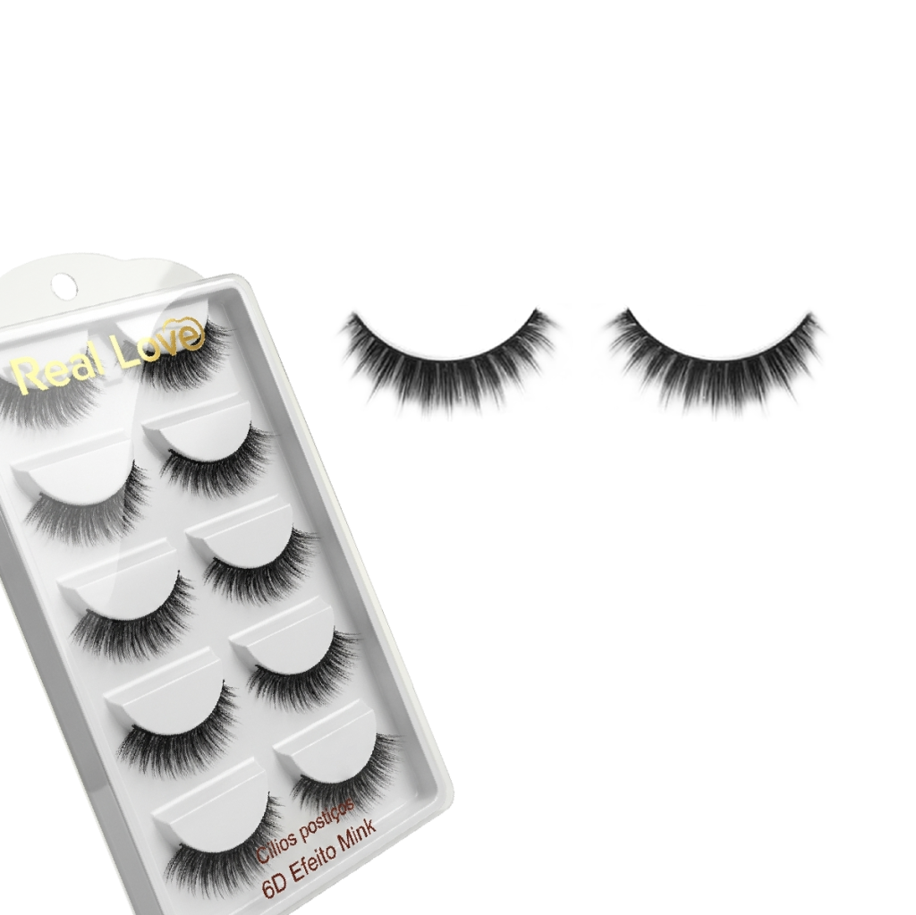 CL5054A - P180 - Cílios Postiços 5 Pares 