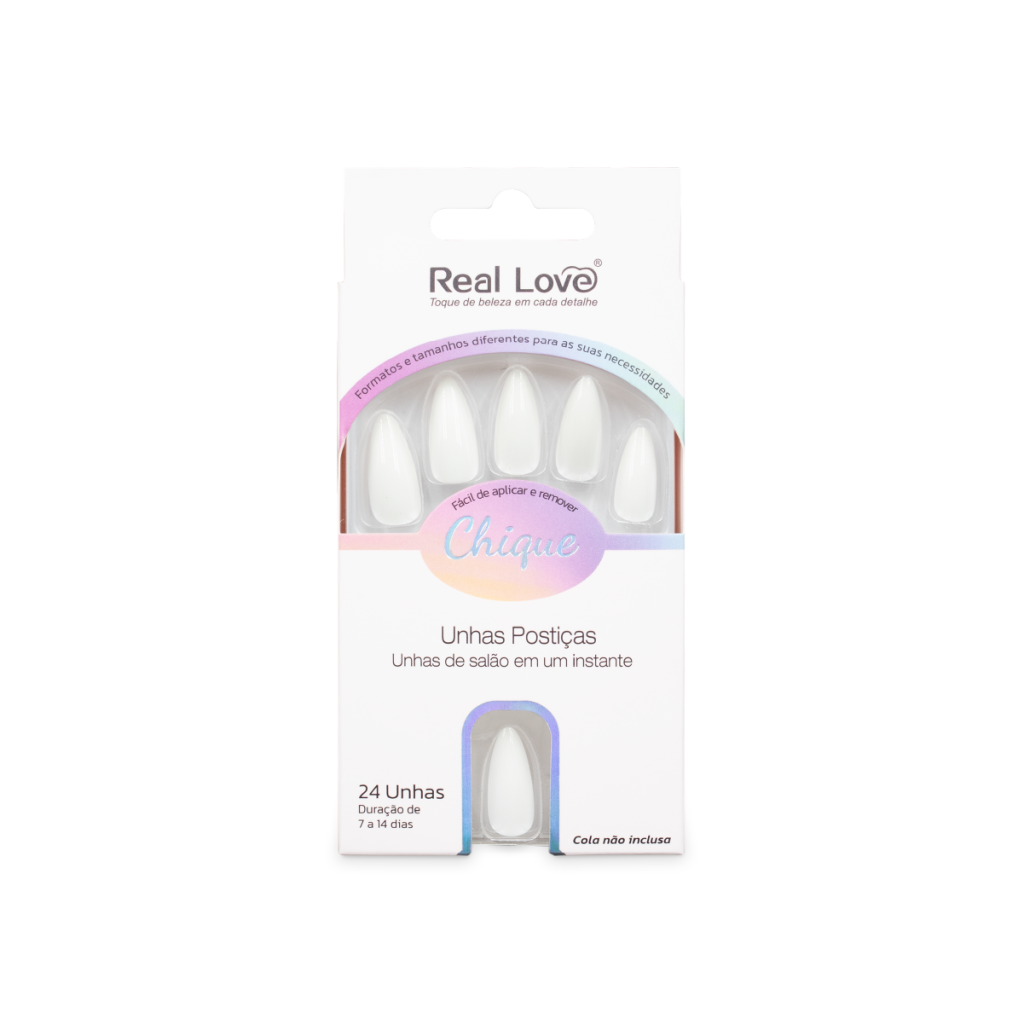 XUN255 - E15 - Unha Postiça Amendoada 