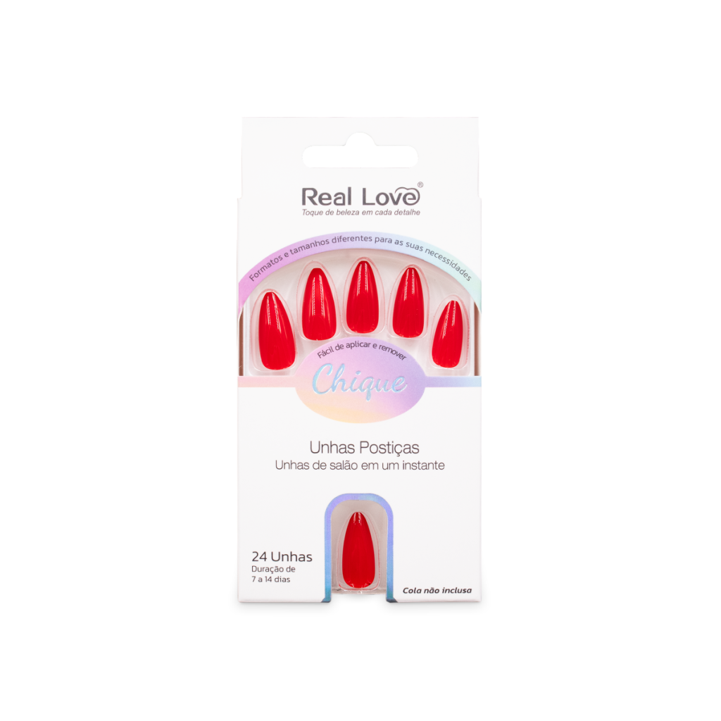 XUN255 - E294 - Unha Postiça Amendoada 