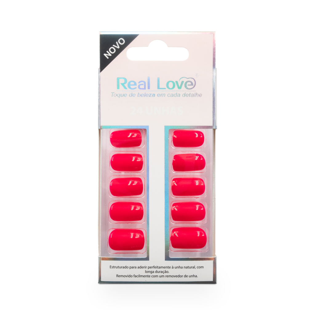 XKQ-UN04 - S91 - Unha Postiça Quadrada 