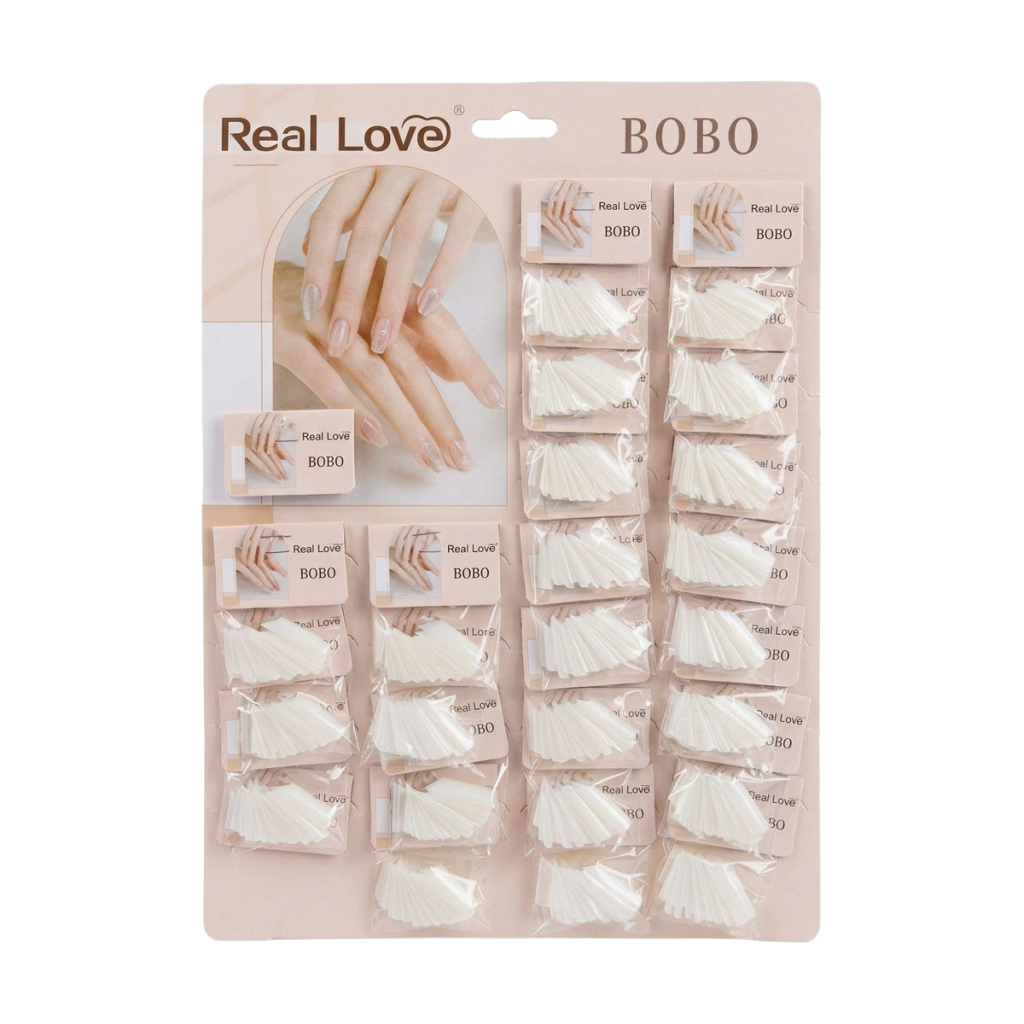 UN-CA-08 - Cartela Bobo Curvatura C Leitosa 