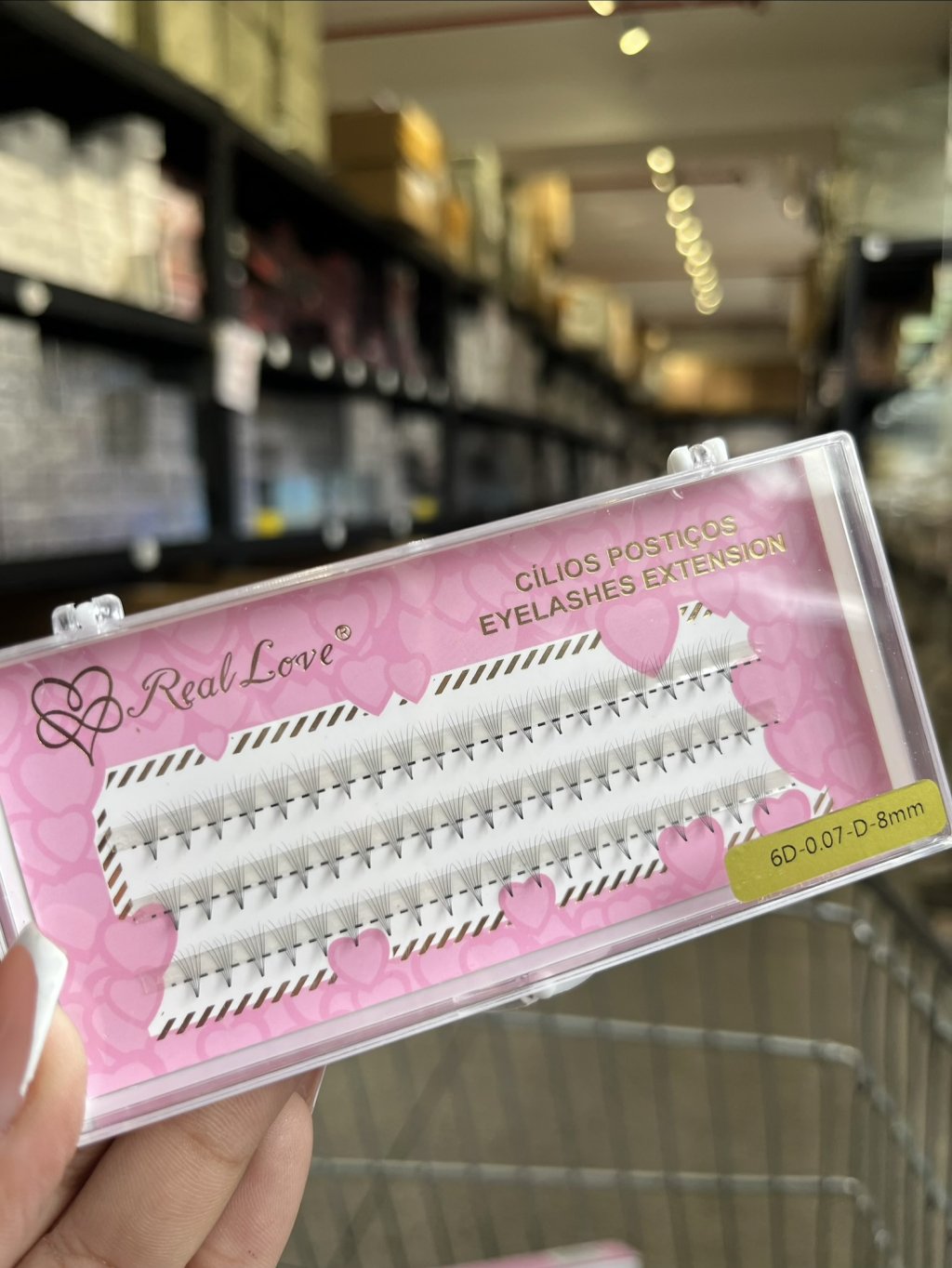 AD2682 - 6D-0.07D - 8mm - Cílios Fio a Fio 