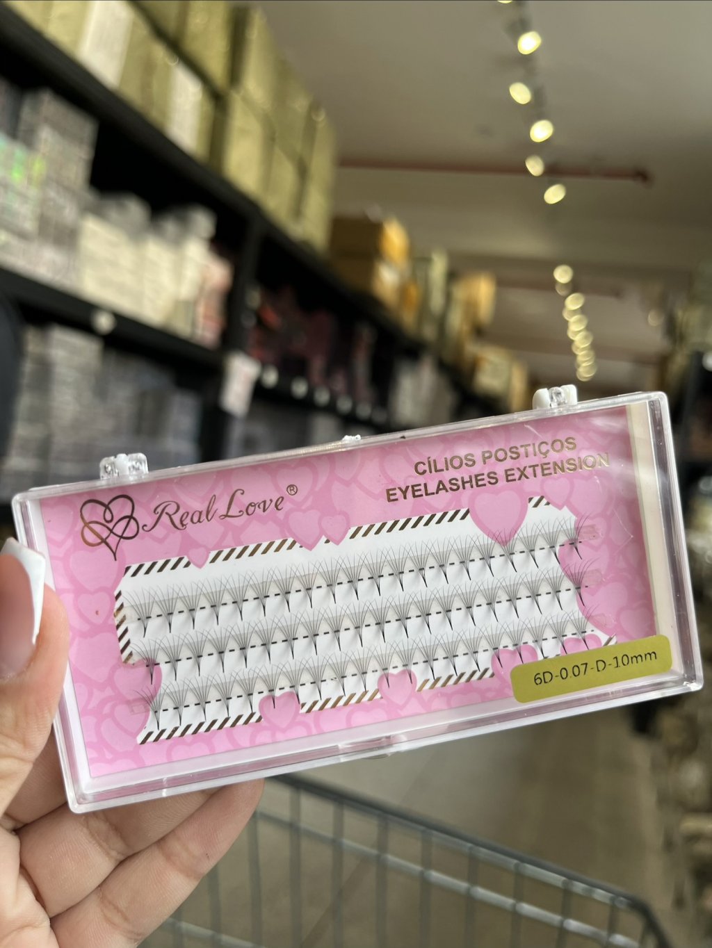 AD2682 - 6D-0.07-D - 10mm - Cílios Fio a Fio 