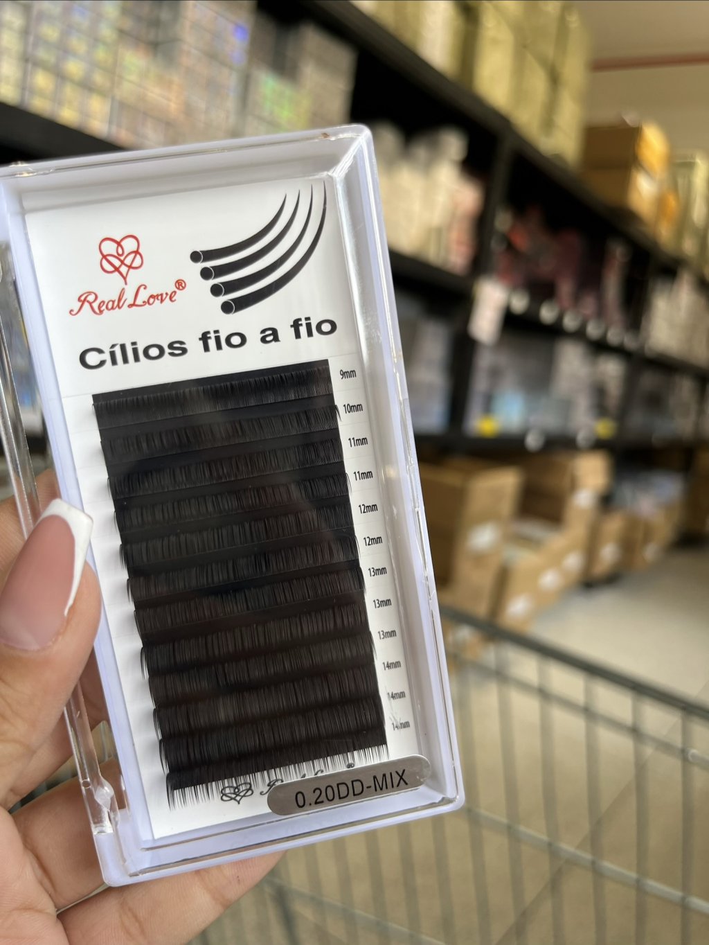 JP1903-21 - 0.20D MIX - Cílios Fio a Fio 