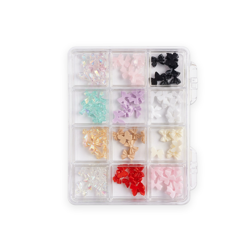 Gos259-Laço colorido para unha