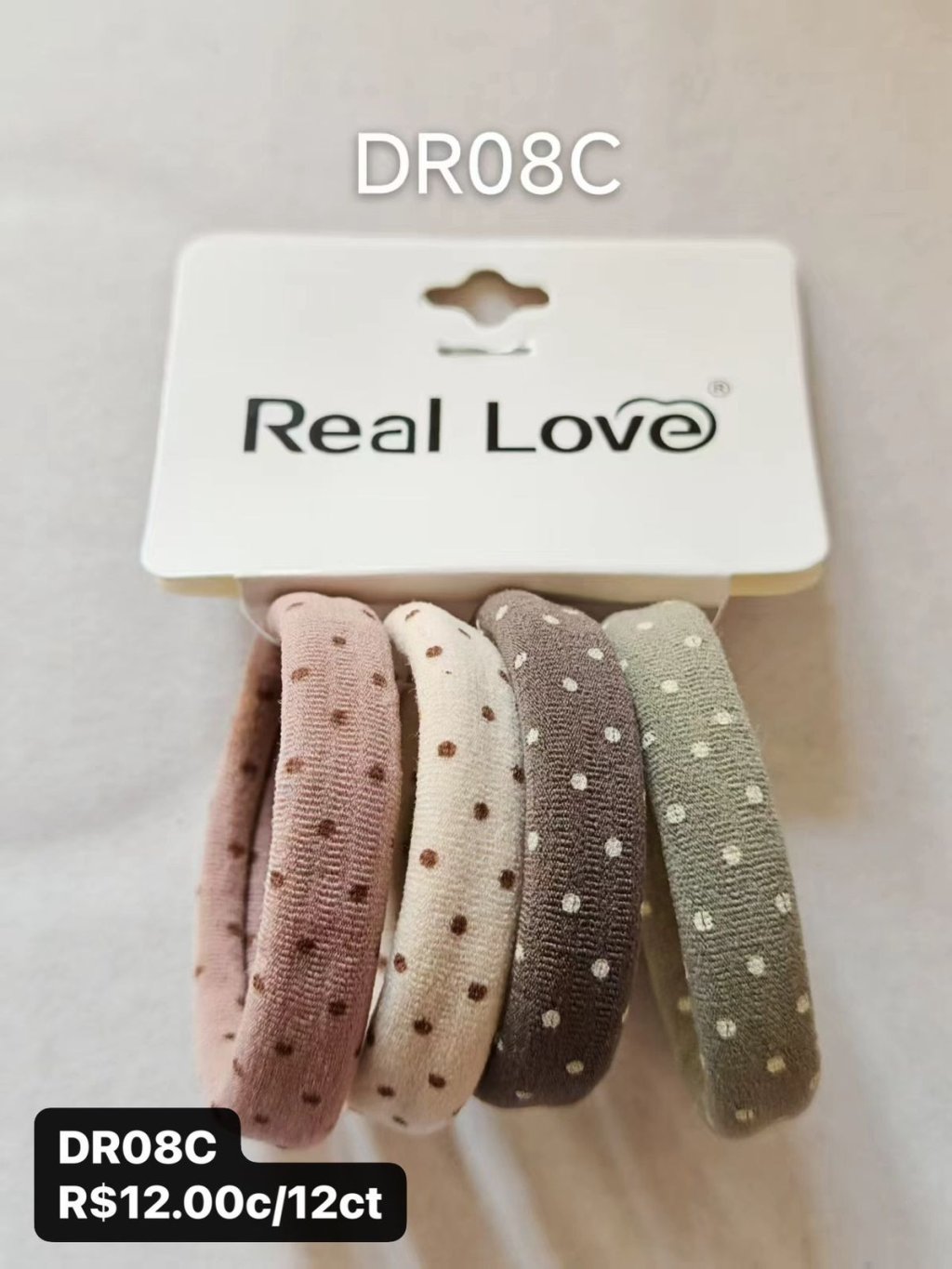 DR08C-Elástico de cabelo