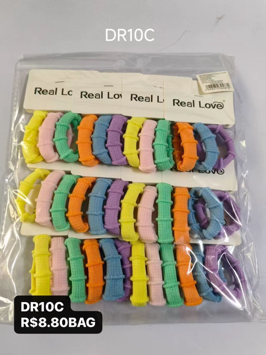 DR10C-Elástico de cabelo