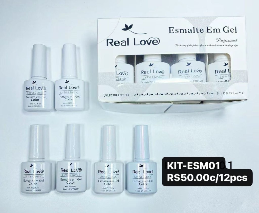 KIT-ESM01- Kit de esmalte linha classic 8ml