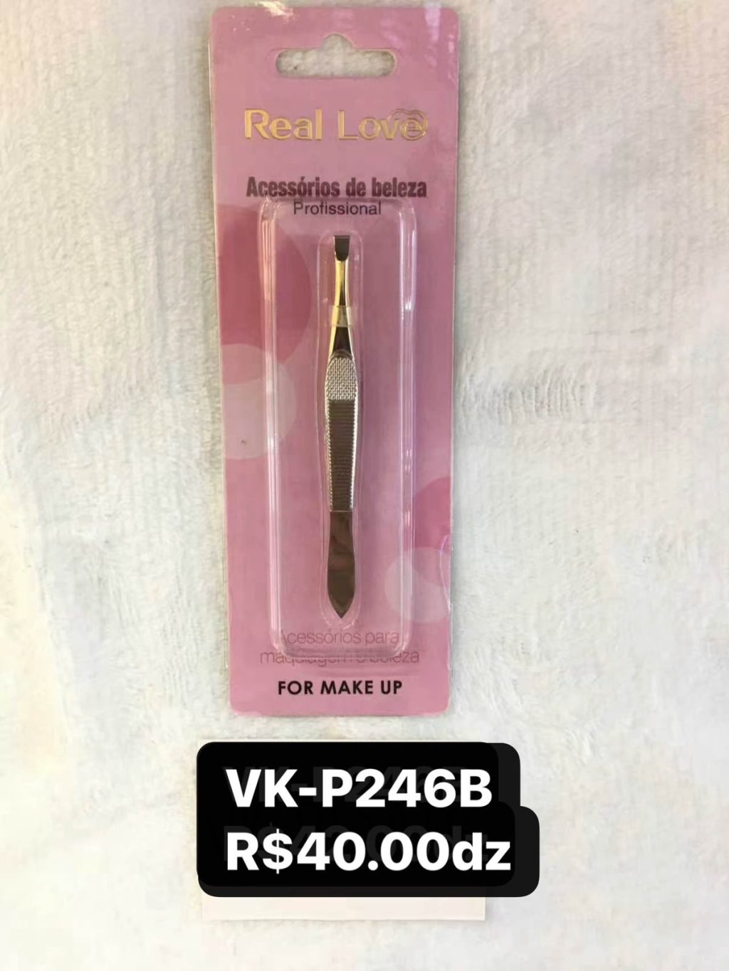 VK-P246B-Pinça ponta reta