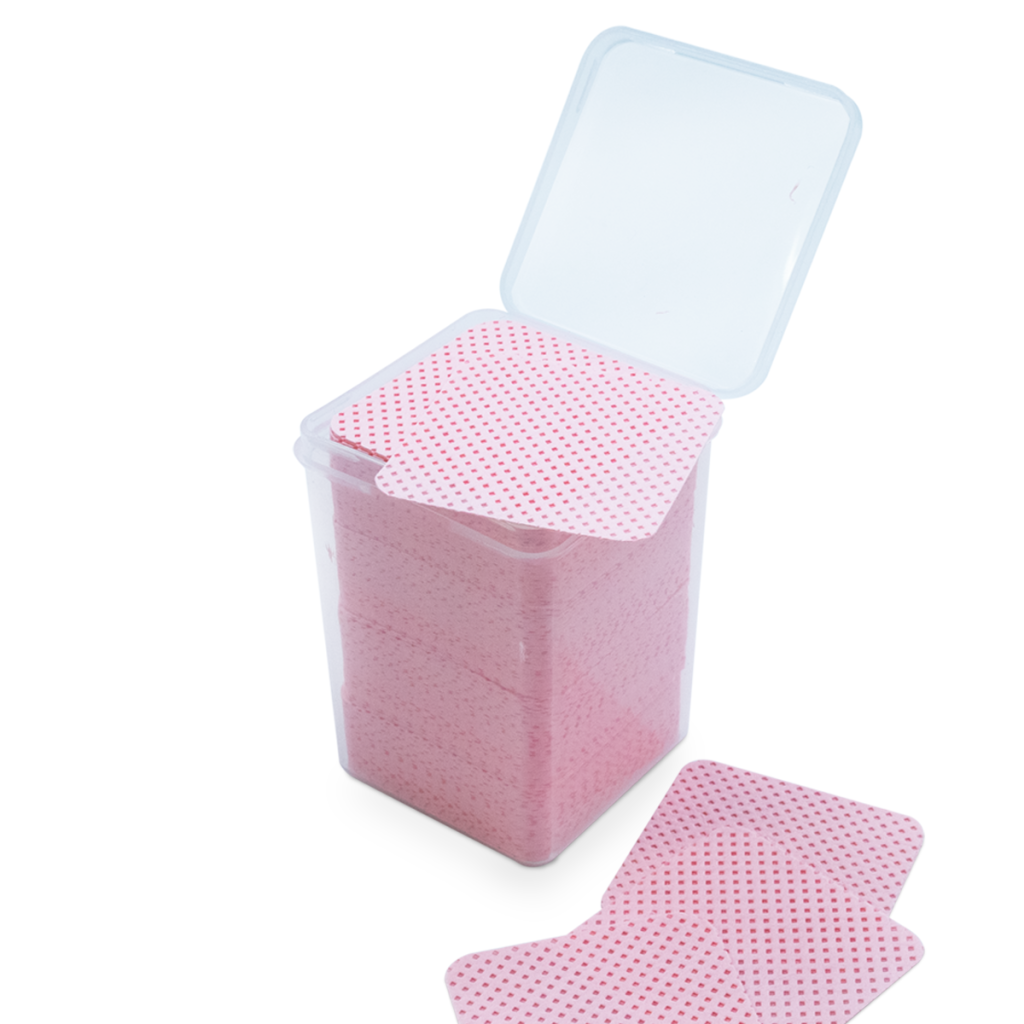 Len02A-  Lenço Removedor de Esmalte/Gel Limpa-Unha 