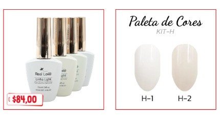 KIT-H 10ML - Kit Francesinha