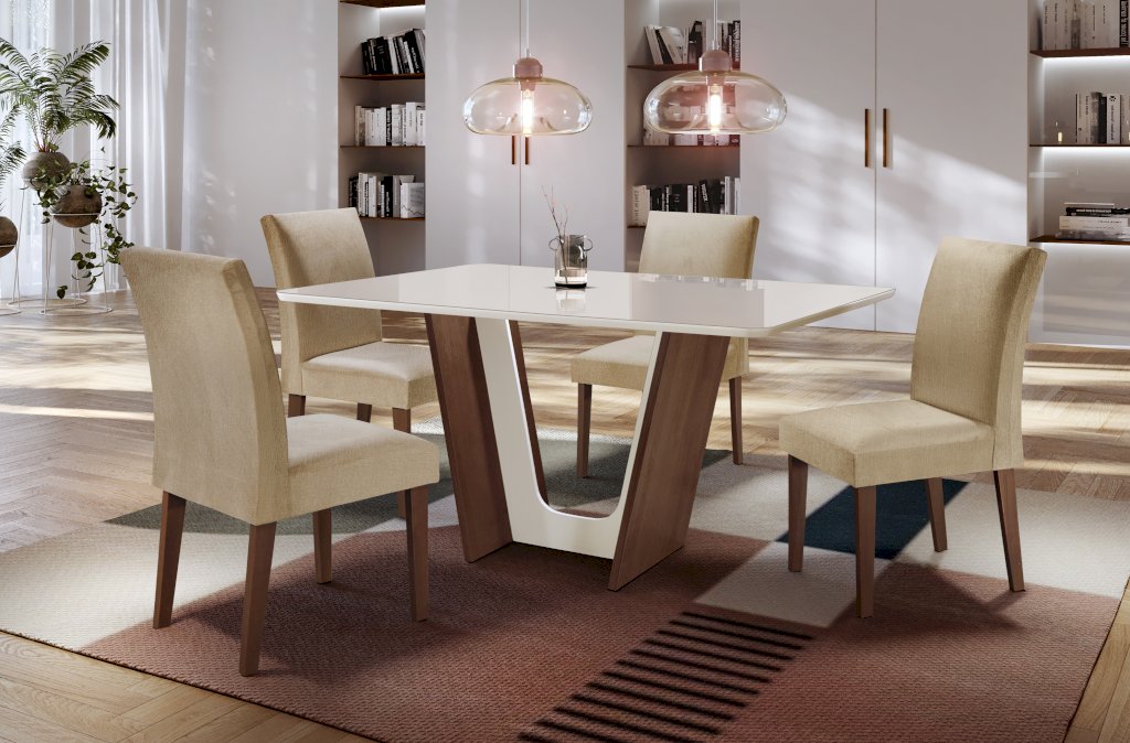 MESA FLORENCA 120X080 TAMPO SMART PLUS C4 CAD VENEZA 