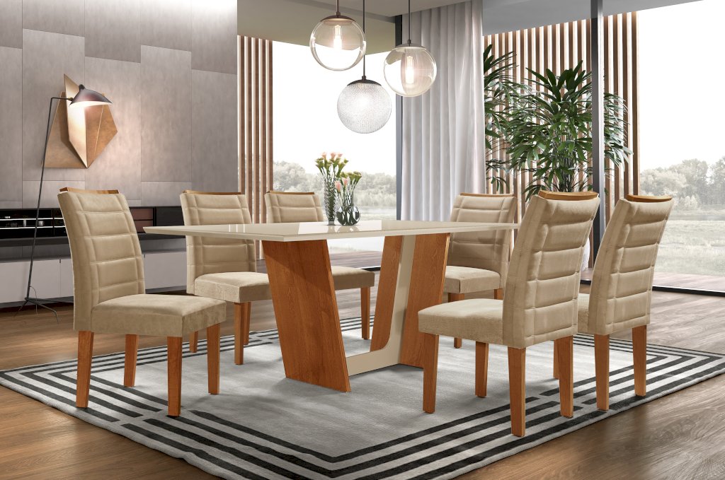 MESA FLORENCA 160X080 TAMPO SLIM PLUS C6 CAD FLORENCA 