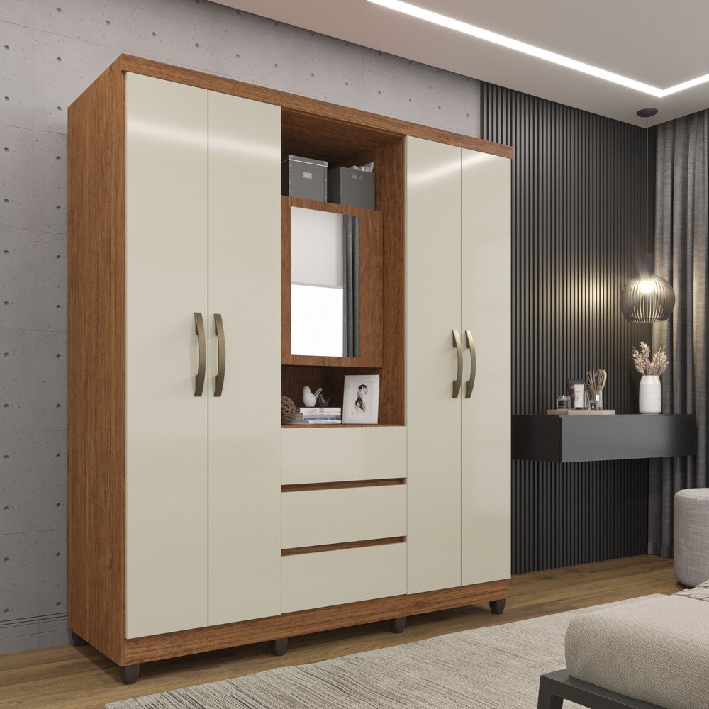 GUARDA ROUPA 5 PTS CAPELINHA MASTER 