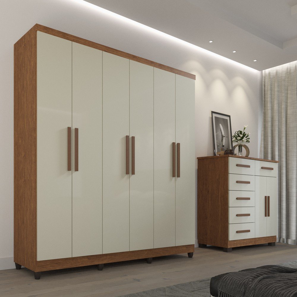 Guarda-Roupa Porto 6 PTS 