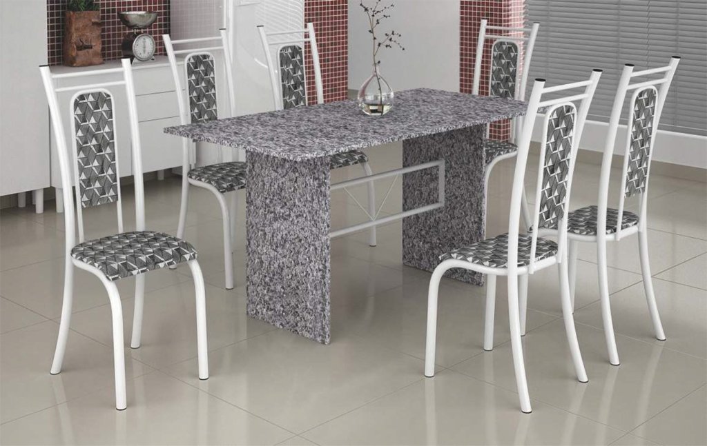 Mesa Paris com 4 Cadeiras 