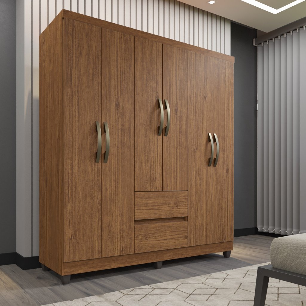 Guarda-Roupa Lisboa 6 PTS Plus Imop 