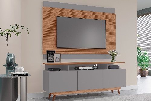  PAINEL+ RACK TAINA P/TV ATE 55 (TV ILUSTRATIVA)