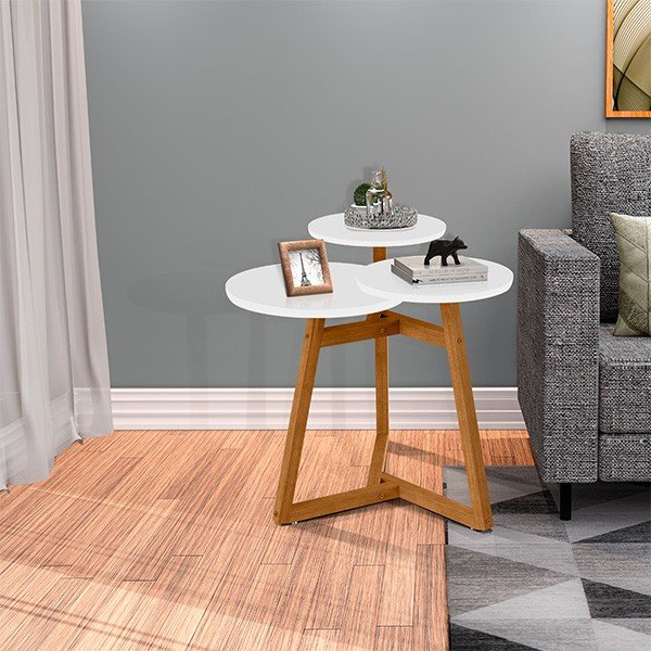 MESA LATERAL CLASSIC 3 TAMPOS 