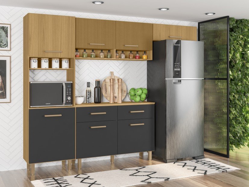 ARMARIO COZINHA MAIA COMPAC RIPADO 