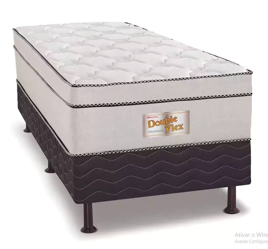CAMA BOX CONJUGADO DOUBLE NEW PILLO 52X188X88
