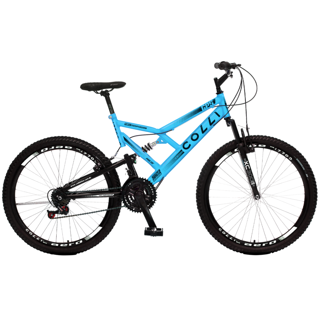 BICICLETA ARO 26 COLLI GPS DUPLA SUSP
