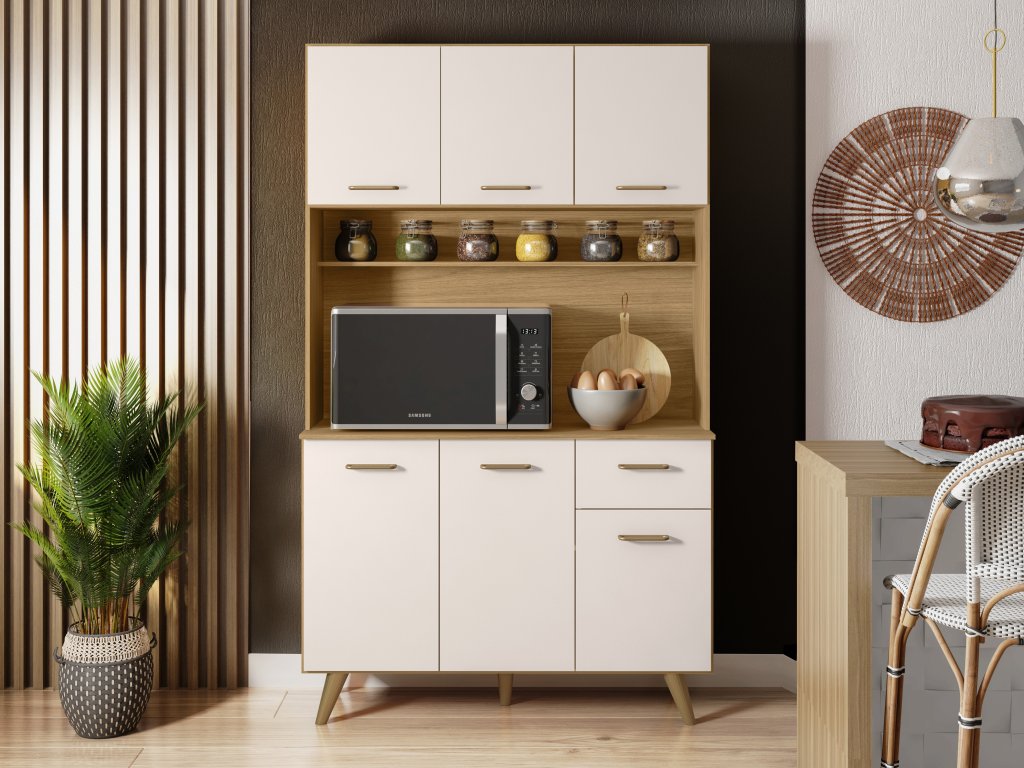 ARMARIO COZINHA 6P 1G LIVIA 