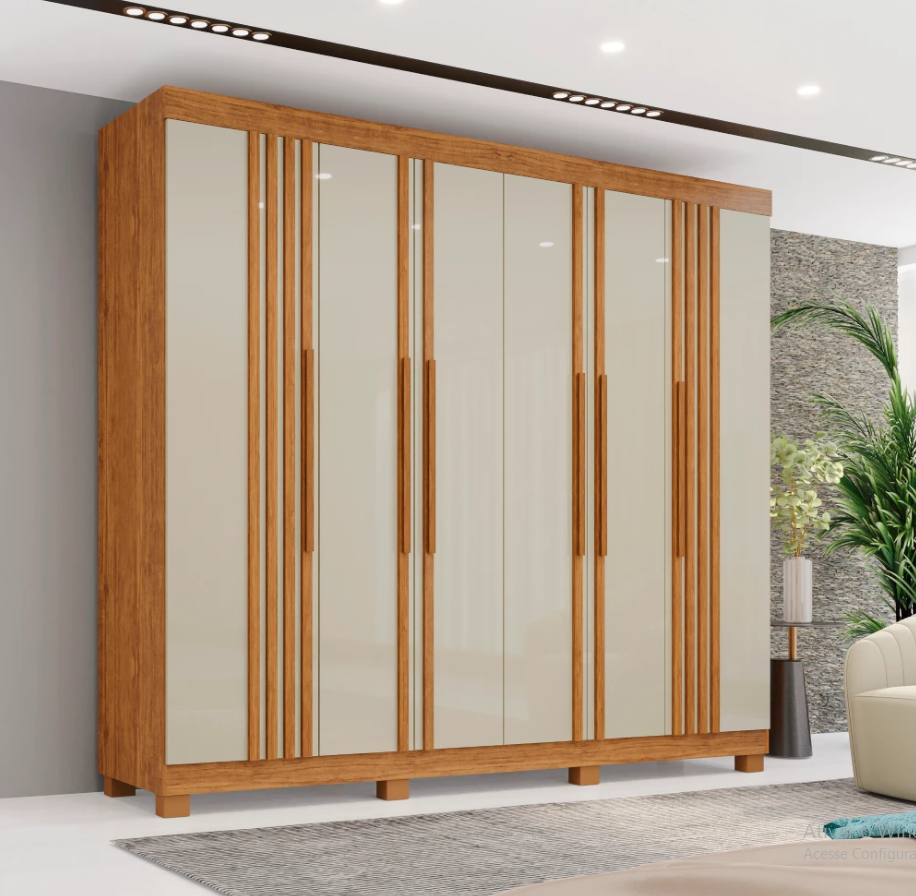 GUARDA ROUPA 6 PTS LONDRES PRIME C/RIP 