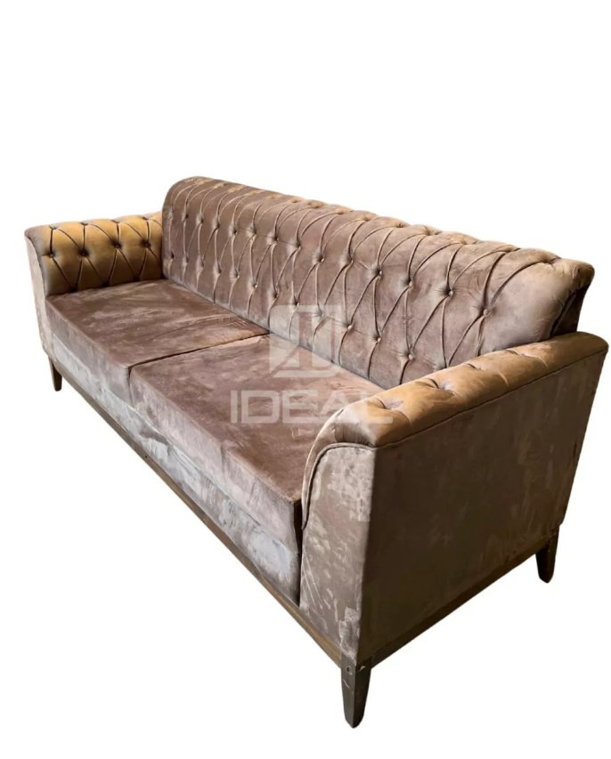 SOFA ATENAS VELUDO 3X2 LUGARES