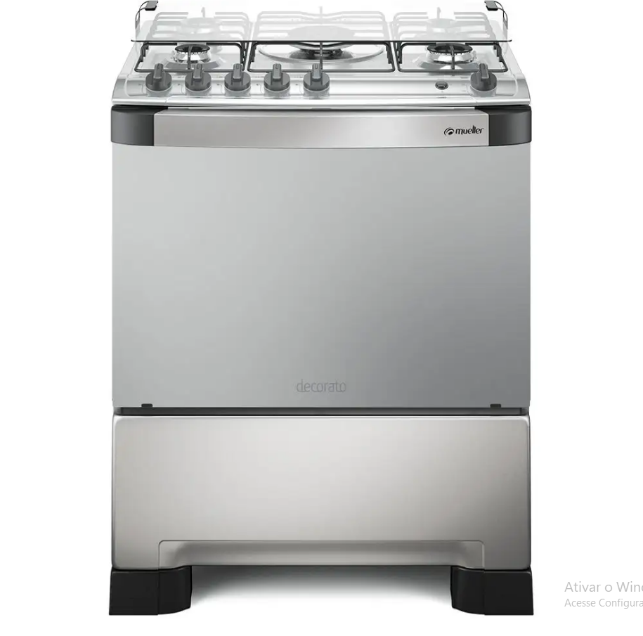 FOGAO 5B DECORATO INOX G3
