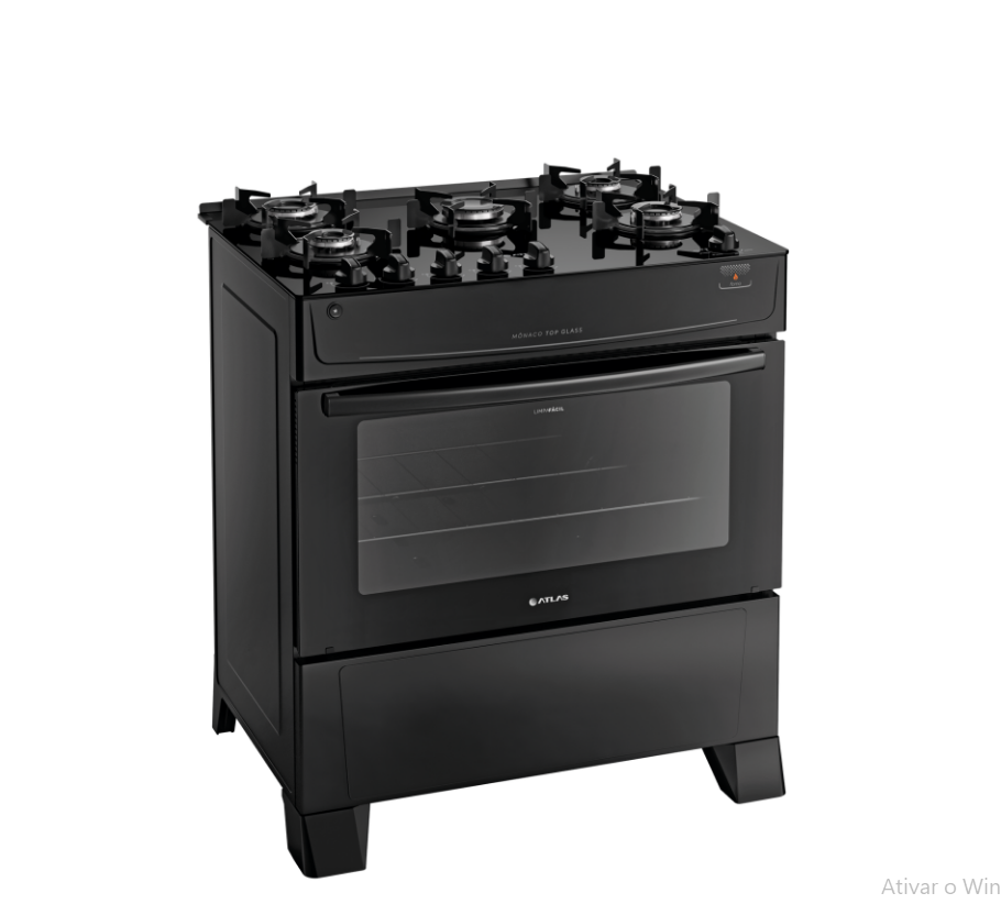 FOGAO 5B MONACO TOP GLASS MESA VIDRO 