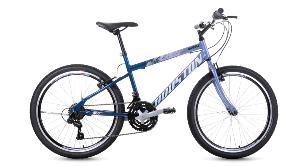 BICICLETA ARO-24 WIN CINZA 