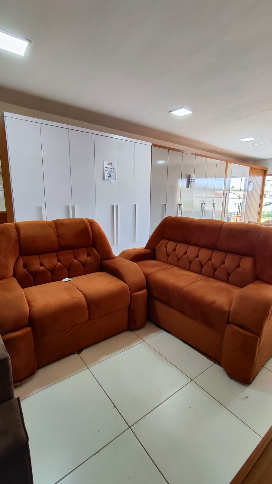 SOFA 3 X 2 LUG LONDRES VELUDO 